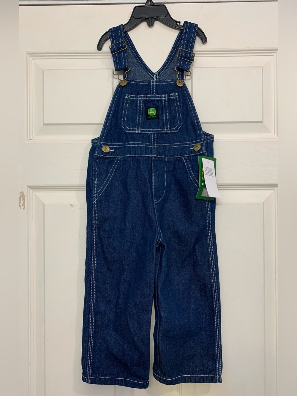 John Deere Denim 3 Toddler Overalls.         3917